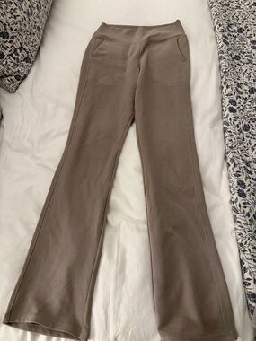 Calvin Klein Taupe Waffle-Knit Top